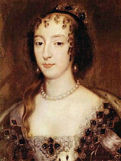 Sir Peter Lely Portrat der Henriette von Frankreich, Konigin von England Norge oil painting art